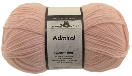 Schoppel Wolle Admiral colore 7810 Rosa chiarissimo  Hover