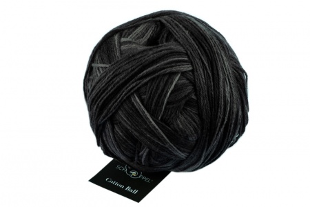 Cotton Ball Schoppel Wolle colore 2271 Carbone