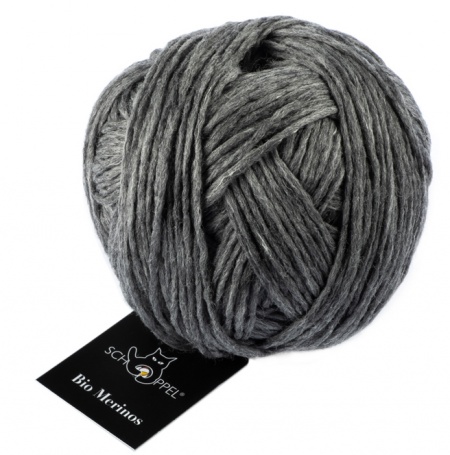 Schoppel Wolle Bio Merinos Naturale 9263M Grigio Melange