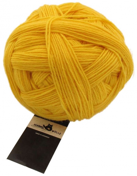 Schoppel Wolle Admiral Starke 6 colore 580 Giallo uovo