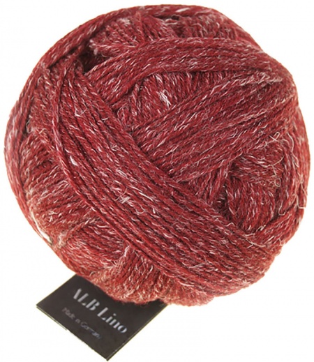 Alb Lino Schoppel Wolle colore 3285 Bordeaux  Hover