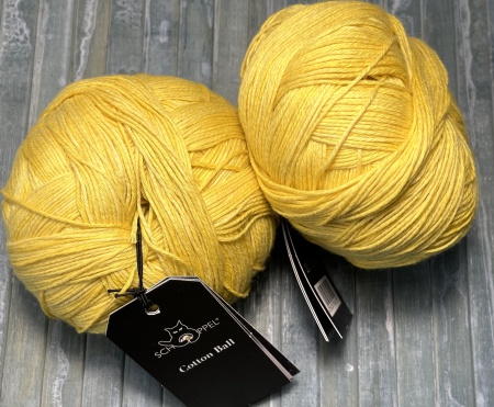 Cotton Ball Schoppel Wolle colore 2557 Sole