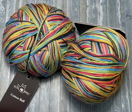Cotton Ball Schoppel Wolle colore 2338 Un cambiamento reale