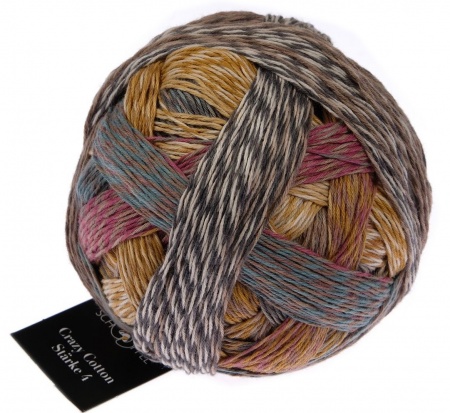 Crazy Cotton Starke 4 Schoppel Wolle 2692 Controluce