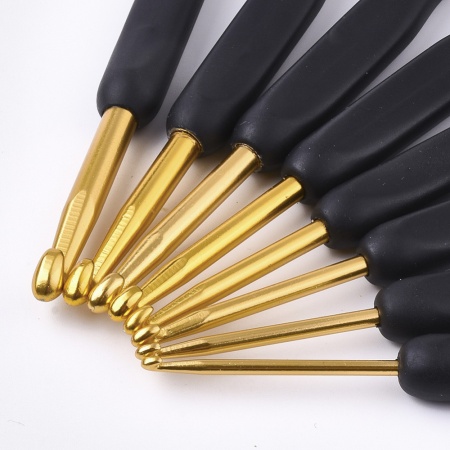 Uncinetti KnitPro Waves - Ganci In Alluminio Con Manico Ergonomico, Misure 2mm-12mm - Foto 10