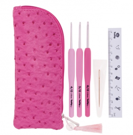 Set Uncinetti Tulip Etimo Rose da viaggio
