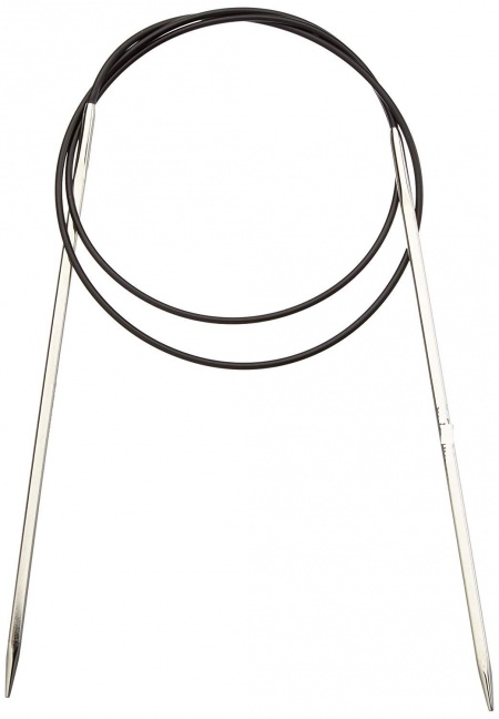 Kit Lavorazione A Maglia QWORK Ferri Da Maglia Circolari Intercambiabili - Set 3.0 Ferri Circolari Corti