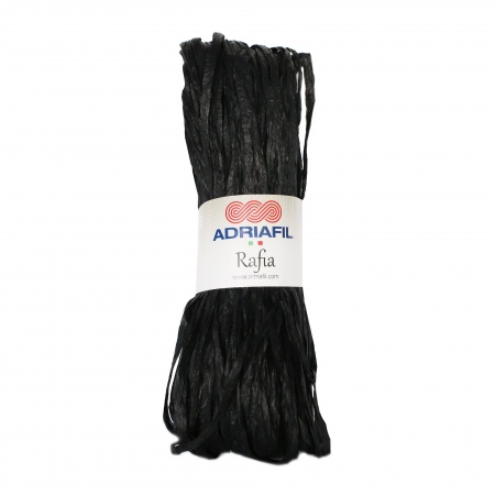 Rafia naturale Adriafil colore 76 Nero