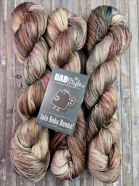 Cleopy Uabstyle Cotone tinto a mano Truffle