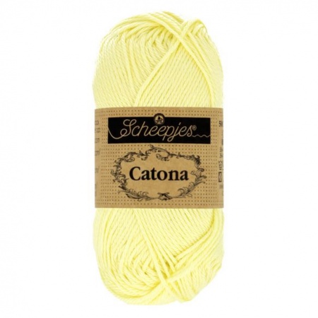 SCHEEPJES Catona 100% Cotone colore Lemon Chiffon 100