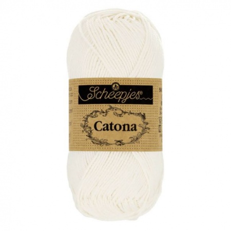 SCHEEPJES Catona 100% Cotone  colore Bridal White 105