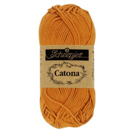 SCHEEPJES Catona 100% Cotone colore Ginger Gold 383