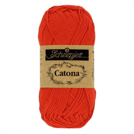 SCHEEPJES Catona 100% Cotone colore Poppy Rose 390