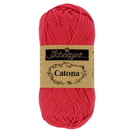 SCHEEPJES Catona 100% Cotone colore Candy Apple 516