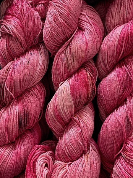 Cleopy Uabstyle Cotone tinto a mano Raspberry