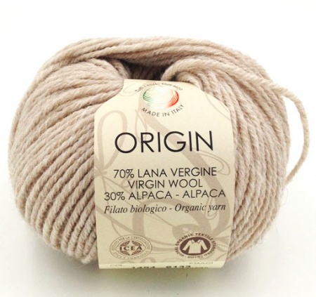Sesia Origin filato Bio certificato 1494 cappuccino