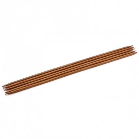 Set Ferri doppia punta in bambù carbonizzato misura 3,50 mm