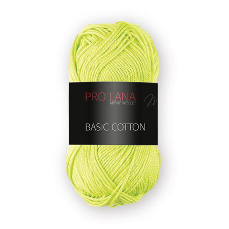 Basic Cotton colore 74 verde acido