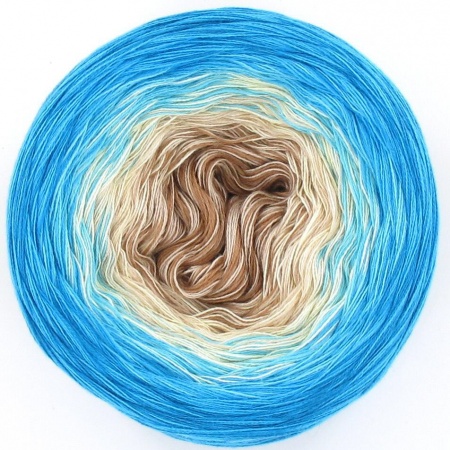 Mega Ciambella Gradient in Cotone colore Tessa