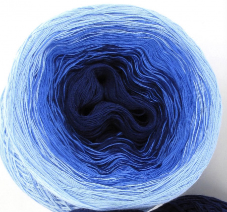 Ciambella Gradient in Cotone colore Marinara