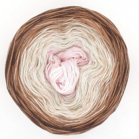 Mega Ciambella Gradient in Cotone colore Elegance
