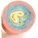 Ciambella Gradient in Cotone colore Happy Flower