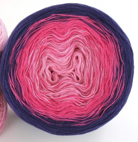 Ciambella Gradient in Cotone colore Barbie