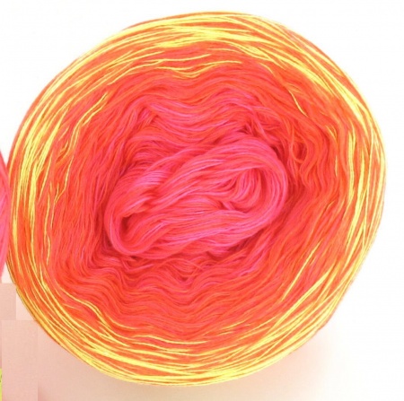 Ciambella Gradient in Cotone colore Anni 80