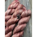 BrilLino filato tinto a mano colore Chocolate