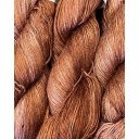 BrilLino filato tinto a mano colore Rose Wine