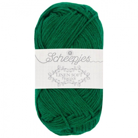 Linen Soft  SCHEEPJES Col. 605 Verde