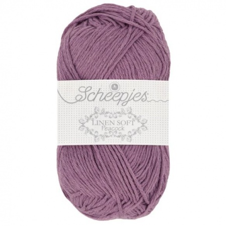 Linen Soft  SCHEEPJES Col. 612 Malva