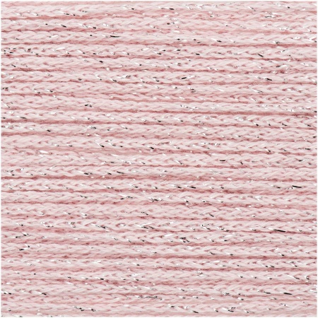 Rico Fashion Cotton Metallise Rose Quartz