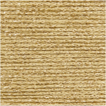 Rico Fashion Cotton Metallise Yellow Gold