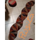 Kit sciarpa Flowery ai ferri