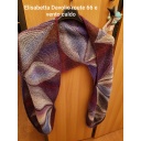 Kit sciarpa Flowery ai ferri