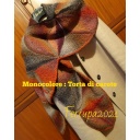 Kit sciarpa Flowery ai ferri