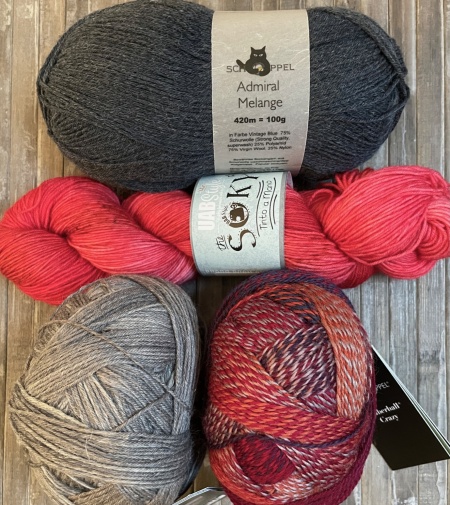 Kit scialle Winter Lights di Stepehn West col. Metallo Rovente