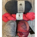 Kit scialle Winter Lights di Stepehn West col. Metallo Rovente