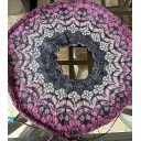 Kit Alpine Bloom con Crazy Zauberball di Caitlin Hunter maglia ai ferri fino busto 124 cm