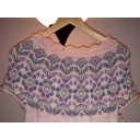 Kit Alpine Bloom con Crazy Zauberball di Caitlin Hunter maglia ai ferri fino busto 124 cm