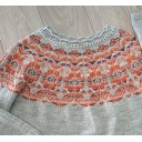 Kit Alpine Bloom con Crazy Zauberball di Caitlin Hunter maglia ai ferri fino busto 124 cm