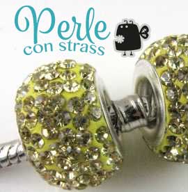 Perle con strass 82